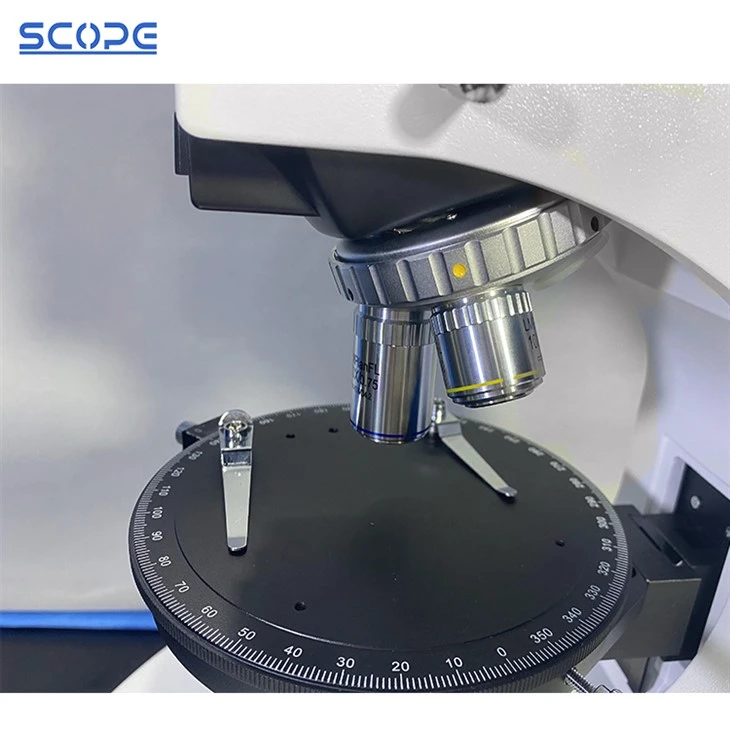 50X-500X Binocular Reflecting Polarizing Microscope